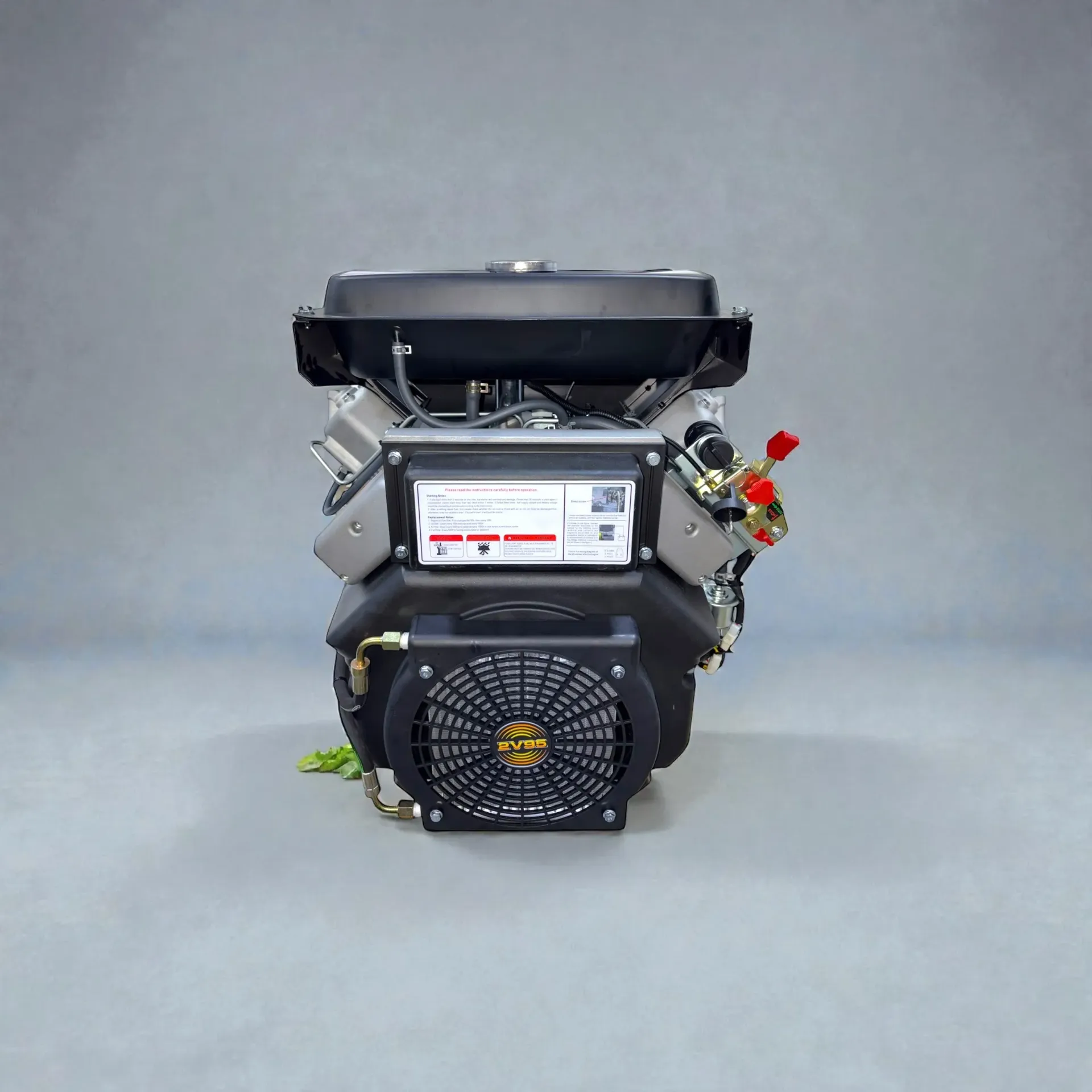 Motor Diesel Acpm Bicilindrico 27hp 3600 Rpm Eje Mixto 1