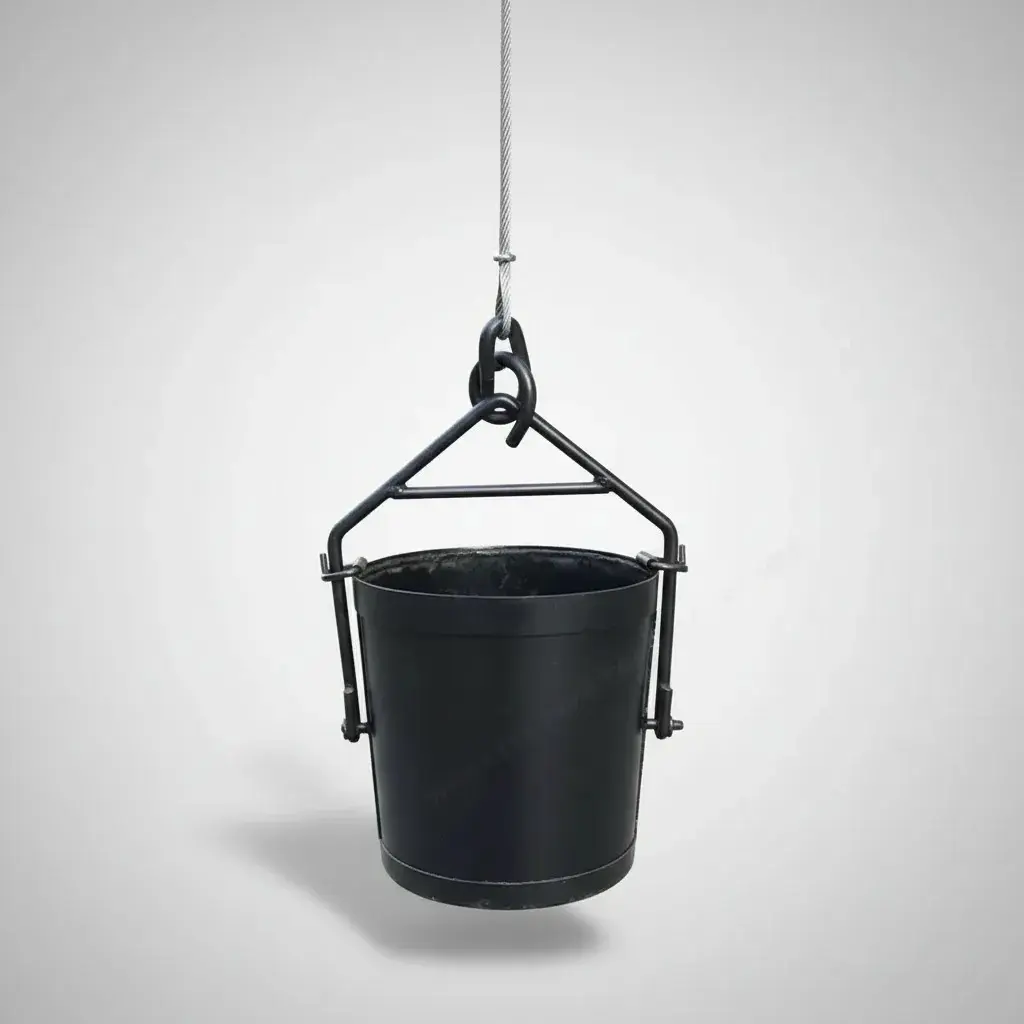 Balde para pluma grua